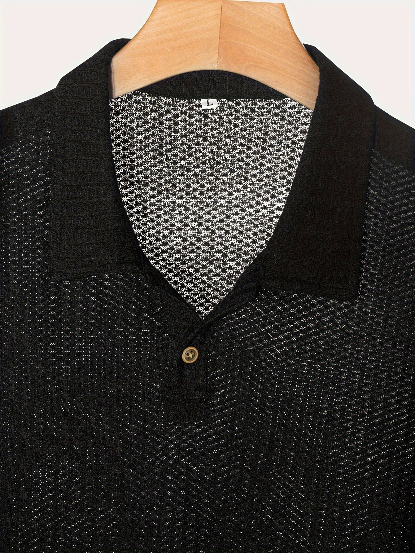 Men's Solid Golf Shirt