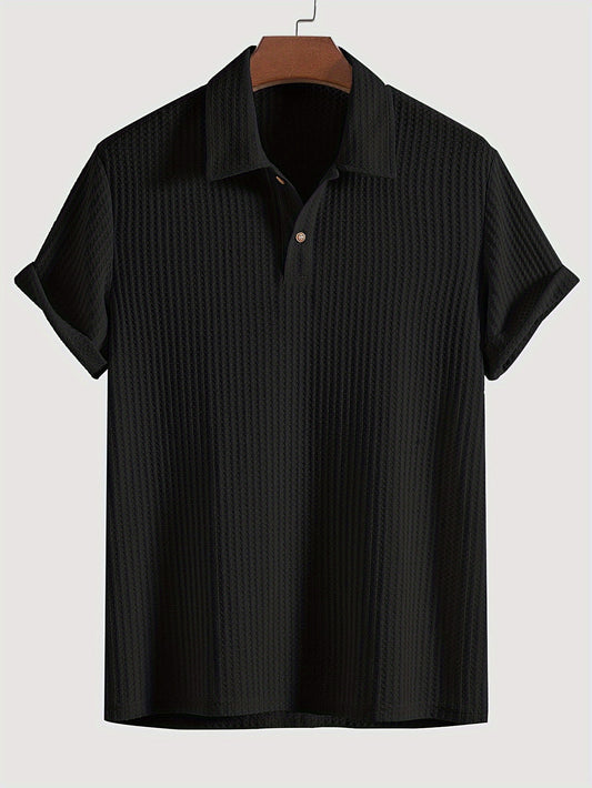 Men's Solid Golf Shirt